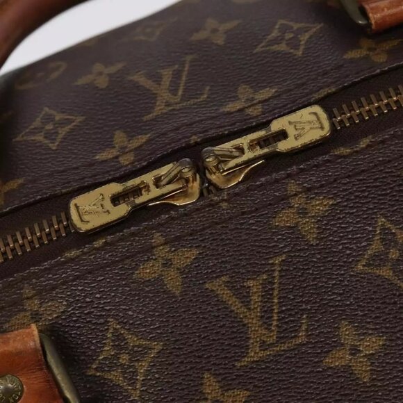 LOUIS VUITTON Monogram Keepall 60 Boston Bag M41422 LV Auth - Picture 8 of 16
